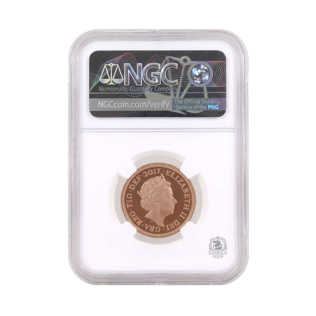NGC PF65 2017 Pistrucci 200th Anniversary Double Sovereign Ultra Cameo - Proof Gold Coin
