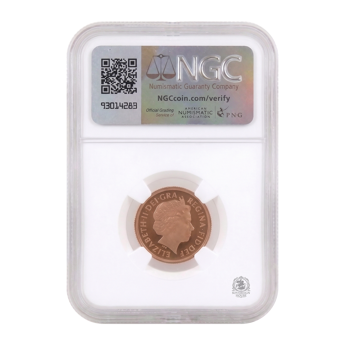 NGC PF69 Ultra Cameo 2009 Full Sovereign - Proof Gold Coin