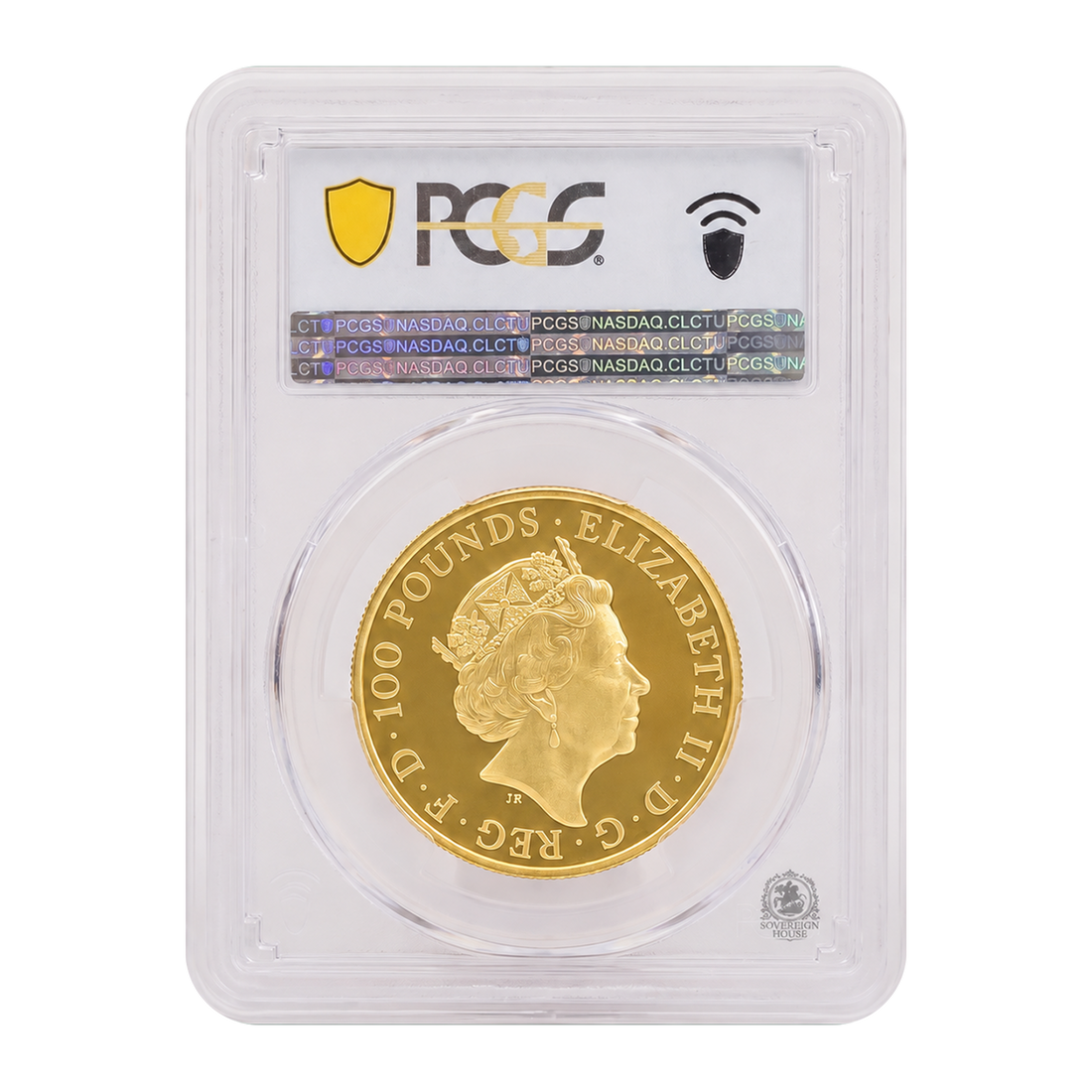 PCGS MS69 2023 Yale of Beaufort 1oz Royal Tudor Beasts - Gold Coin