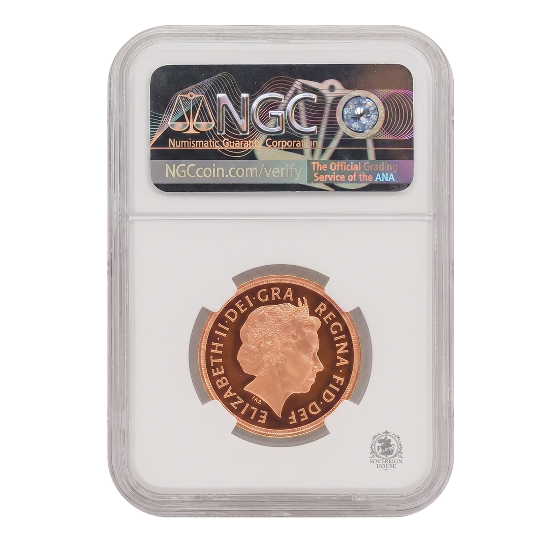 NGC PF69 2005 Double Sovereign - Proof Gold Coin