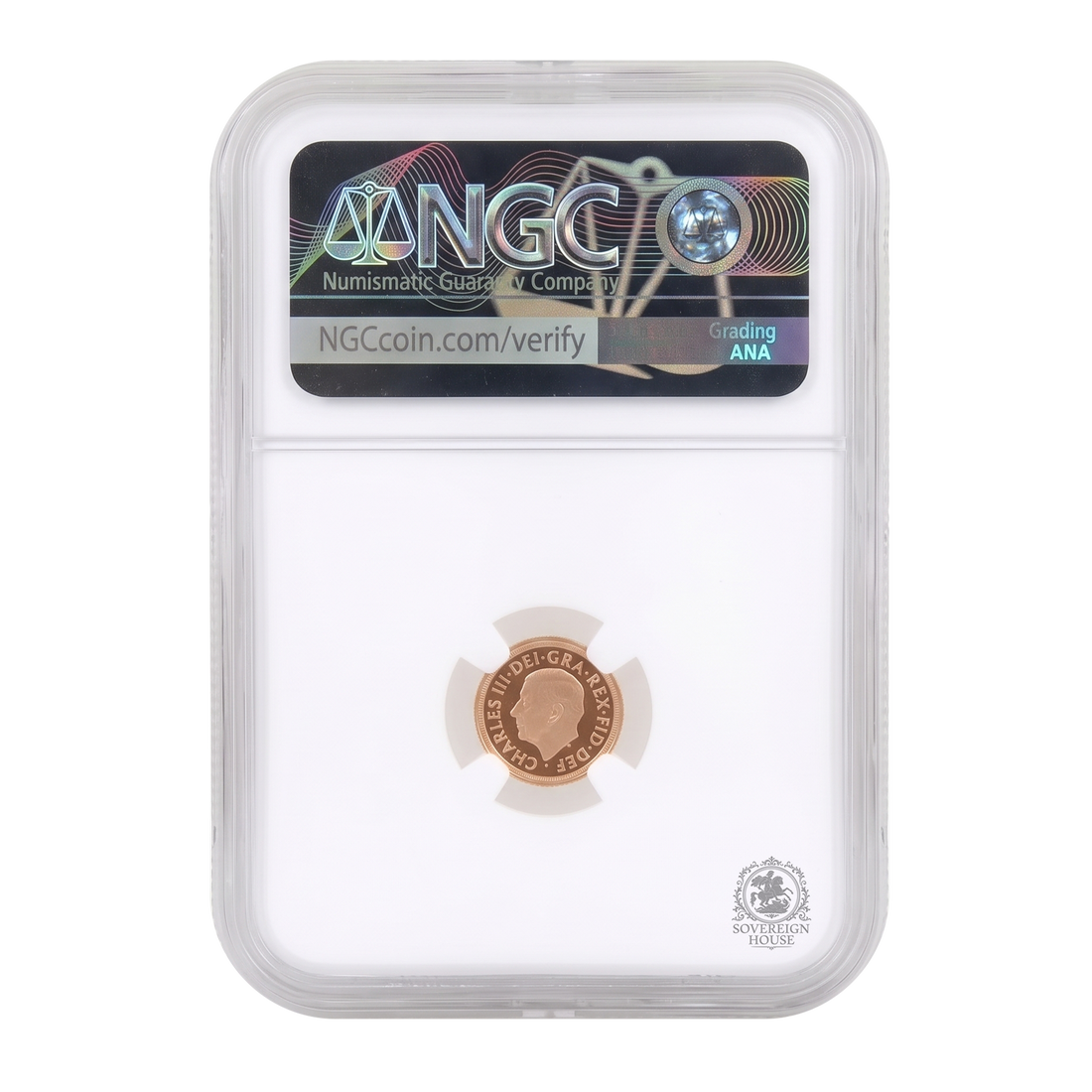 NGC PF70 2026 Quarter Sovereign First Releases Ultra Cameo - Proof Gold Coin
