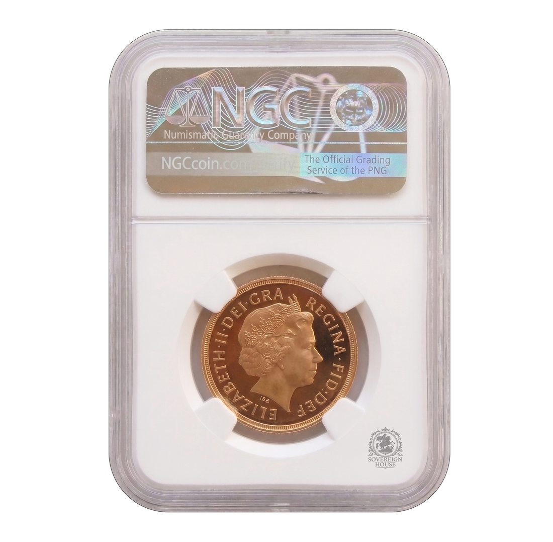 NGC PF70 2009 Double Sovereign - Proof Gold Coin
