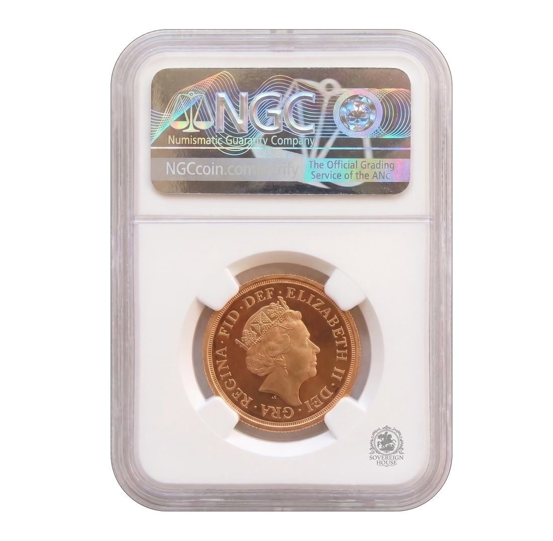 NGC PF70 2019 Double Sovereign - Proof Gold Coin