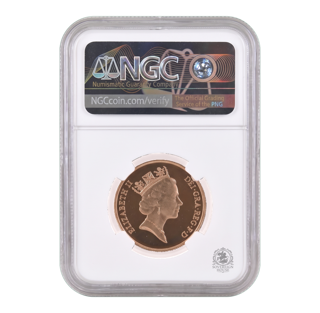 NGC PF67 1987 Double Sovereign - Proof Gold Coin