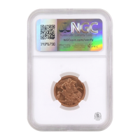 NGC MS64 1958 Full Sovereign - Gold Coin