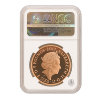 NGC PF70 2017 £5 Prince Philip Celebrating a Life of Service - Proof Gold Coin