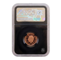 NGC PF70 2022 Queen Elizabeth II Memorial Half Sovereign - Miles Standish Signed Proof Gold Coin