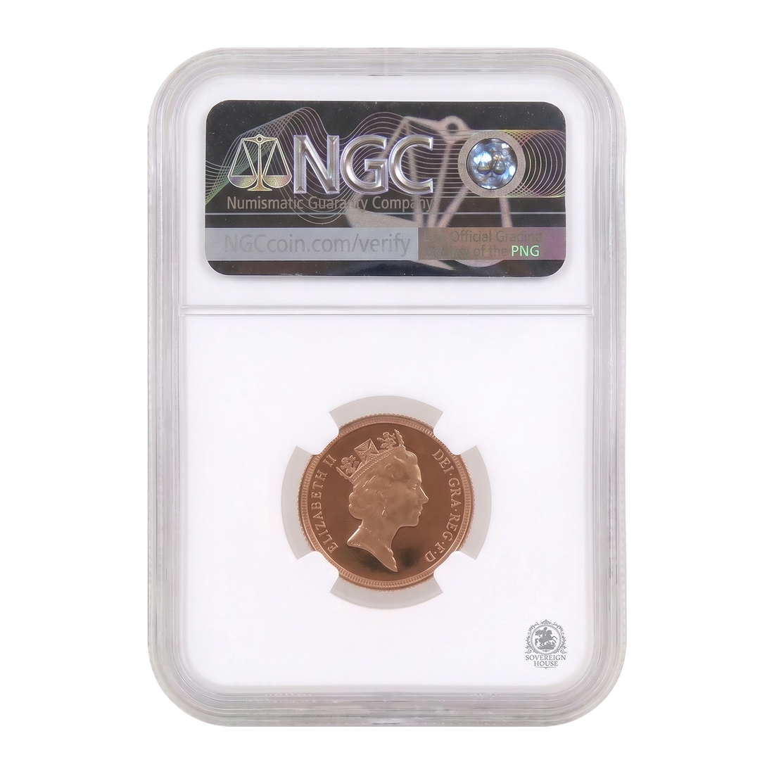 NGC PF69 1987 Full Sovereign Ultra Cameo - Proof Gold Coin