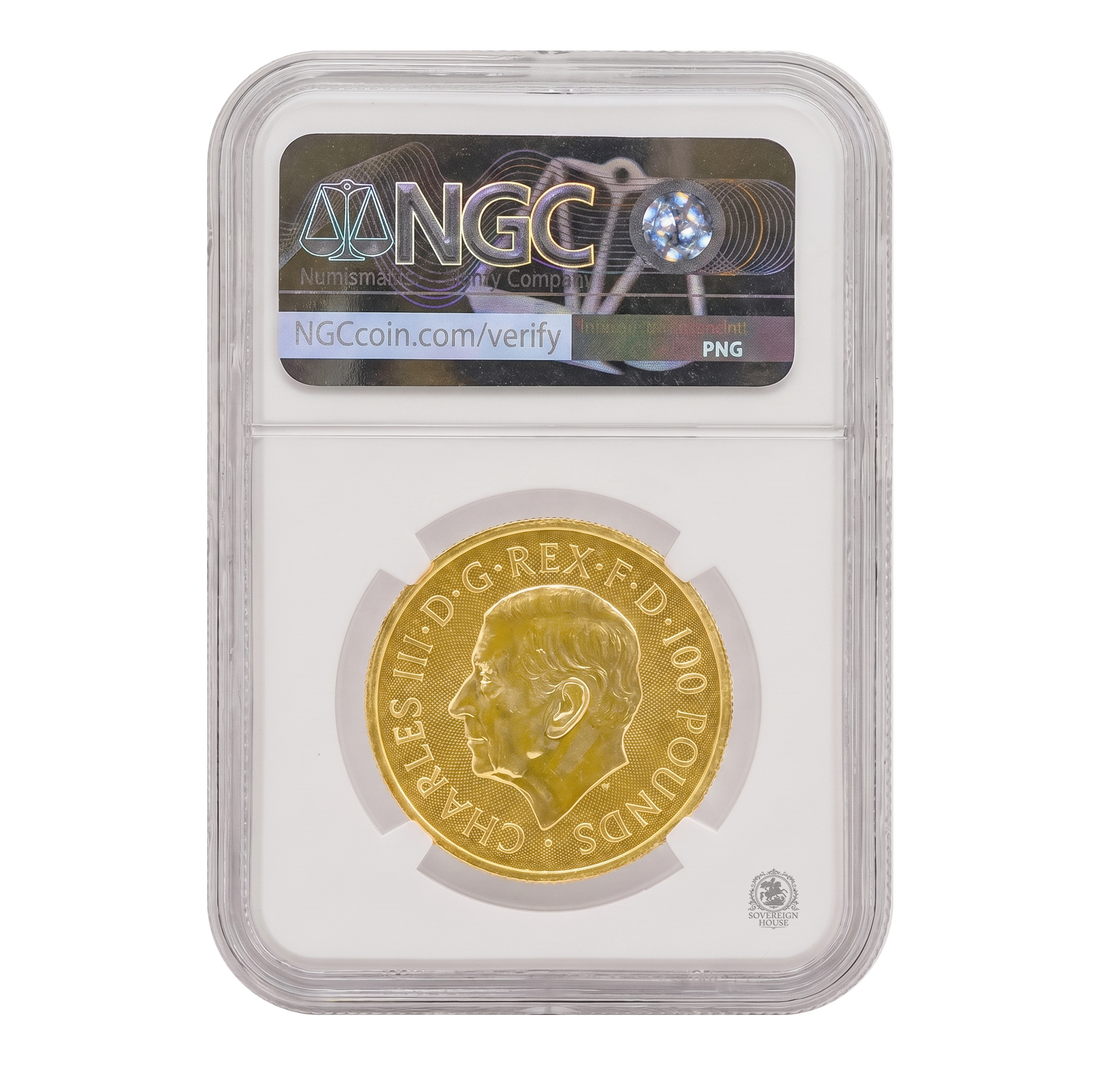 NGC MS70 2026 1oz Legendary Creatures Loch Ness Monster - Proof Gold Coin