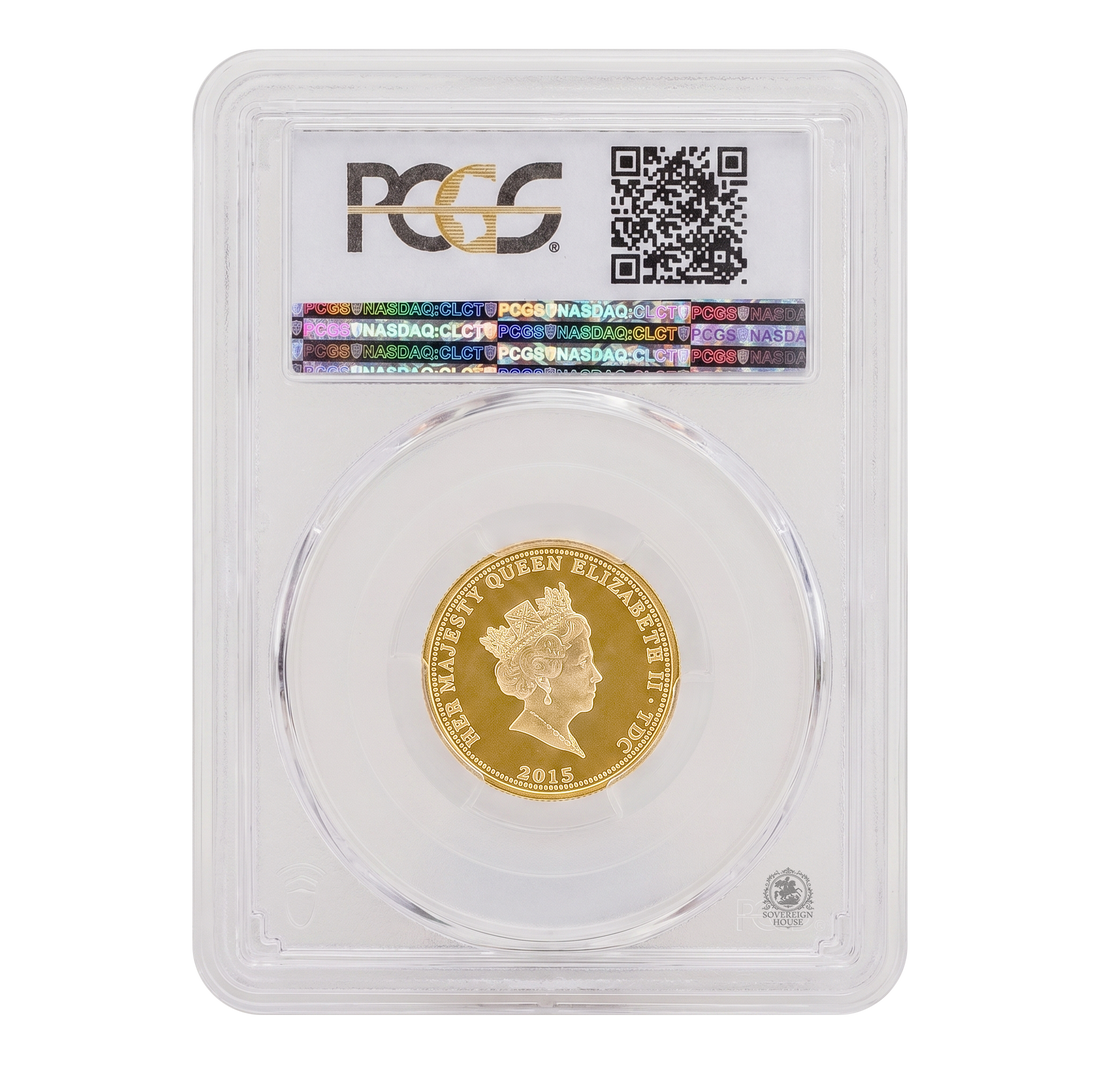 PCGS PR69 2015 Magna Carta Full Sovereign  - Proof Gold Coin