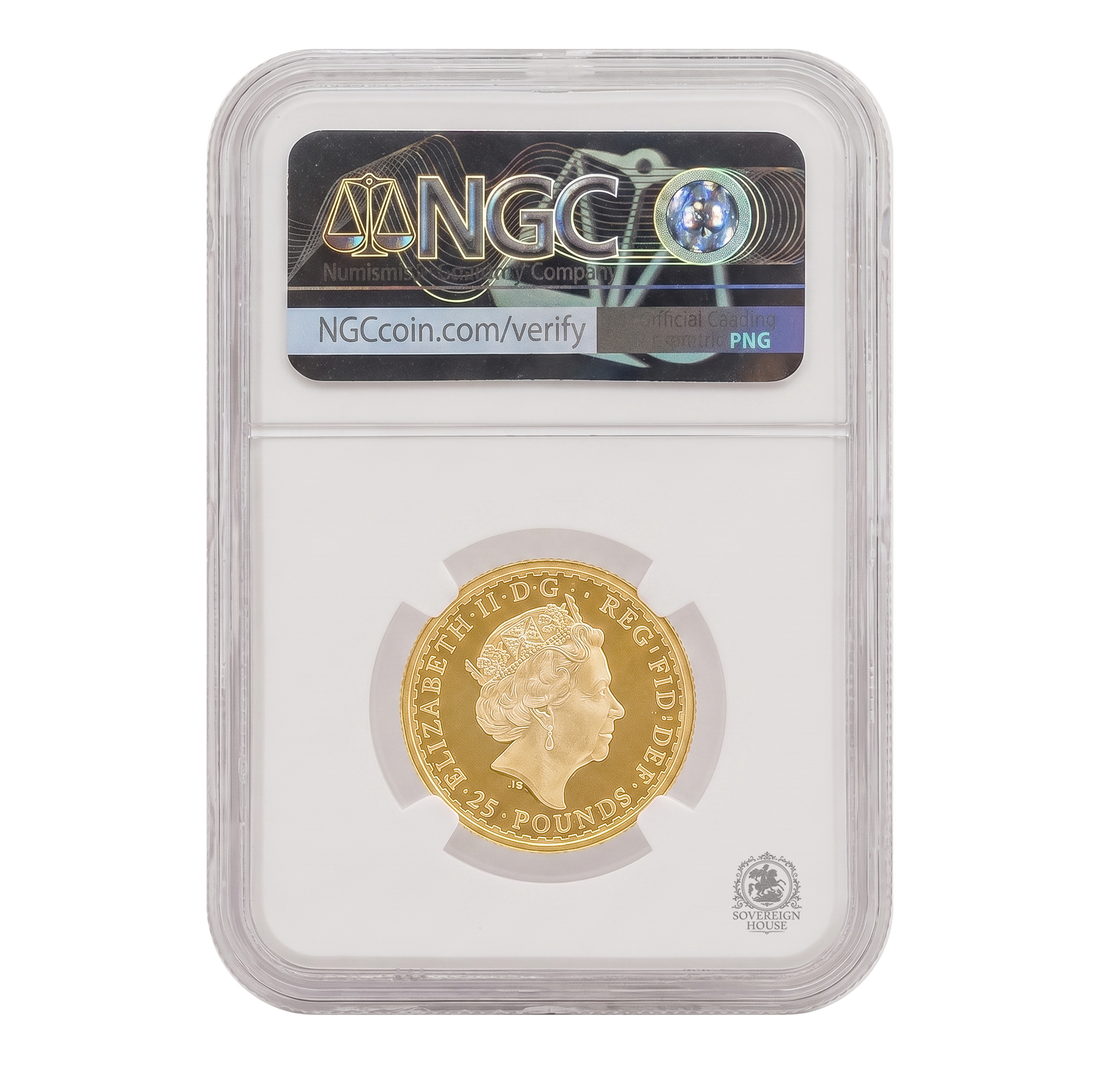 NGC PF70 2006 Ultra Cameo 1/4oz £25 Britannia - Proof Gold Coin
