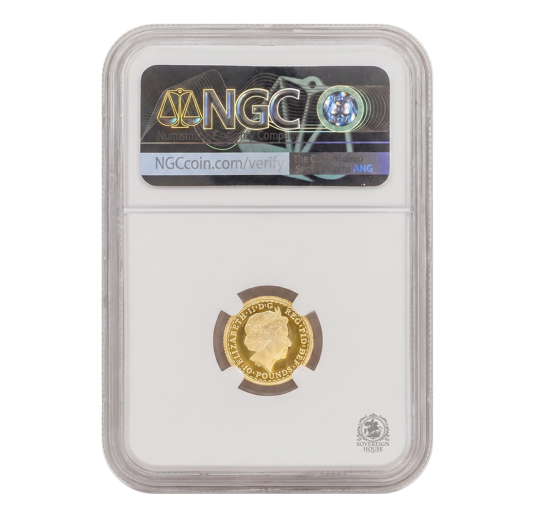 NGC PF70 2006 Ultra Cameo 1/10oz £10 Britannia - Proof Gold Coin