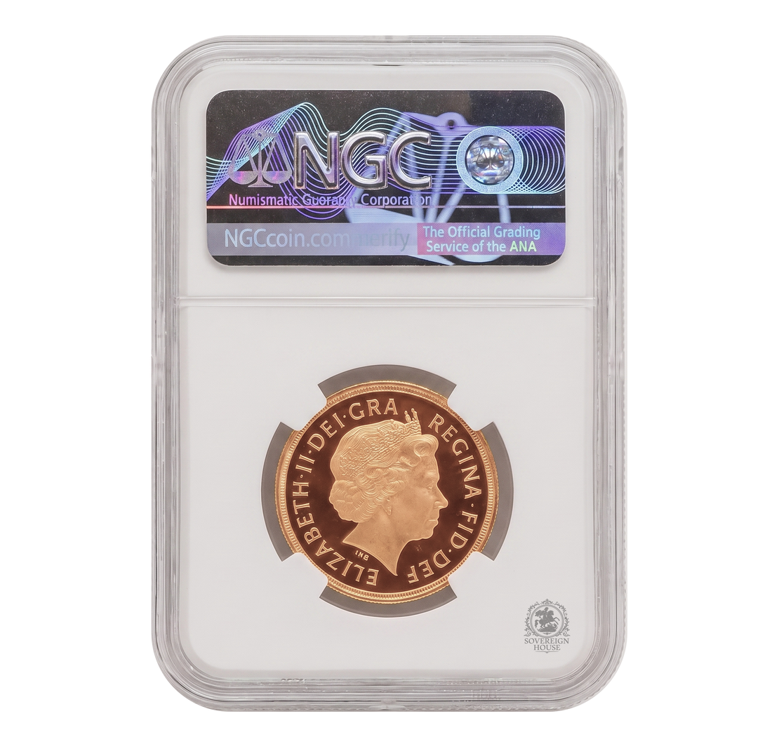 NGC PF70 2004 Ultra Cameo £2 Double Sovereign St George - Proof Gold Coin