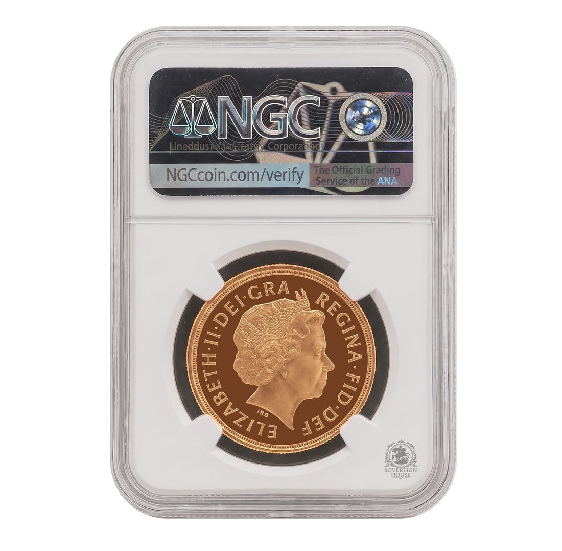 NGC PF69 2009 Ultra Cameo £2 Double Sovereign St George - Proof Gold Coin