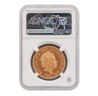 NGC PF70 2019 Ultra Cameo £5 Quintuple Sovereign St George - Proof Gold Coin