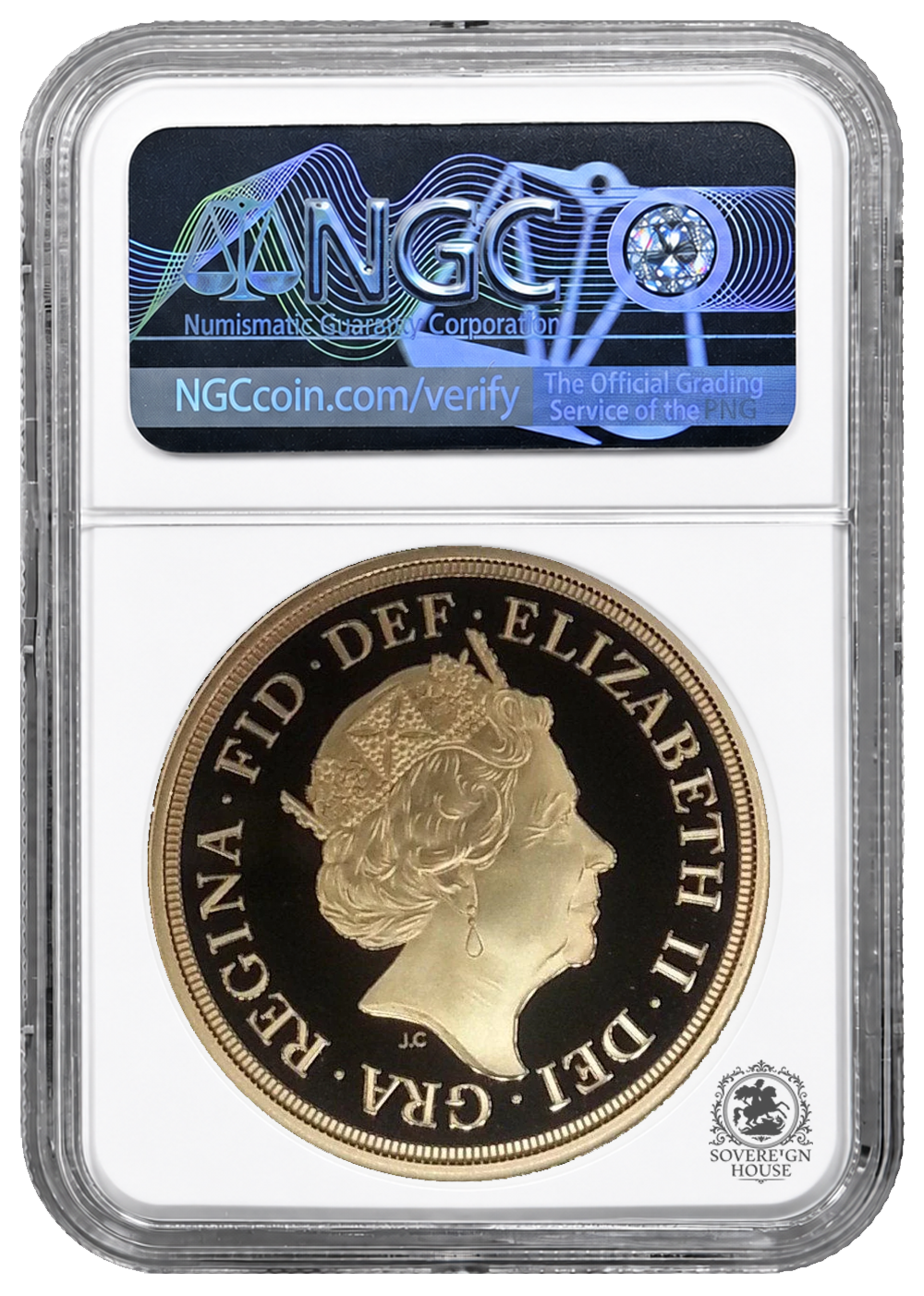 NGC PF70 2018 Piefort Full Sovereign St George - Proof Gold Coin