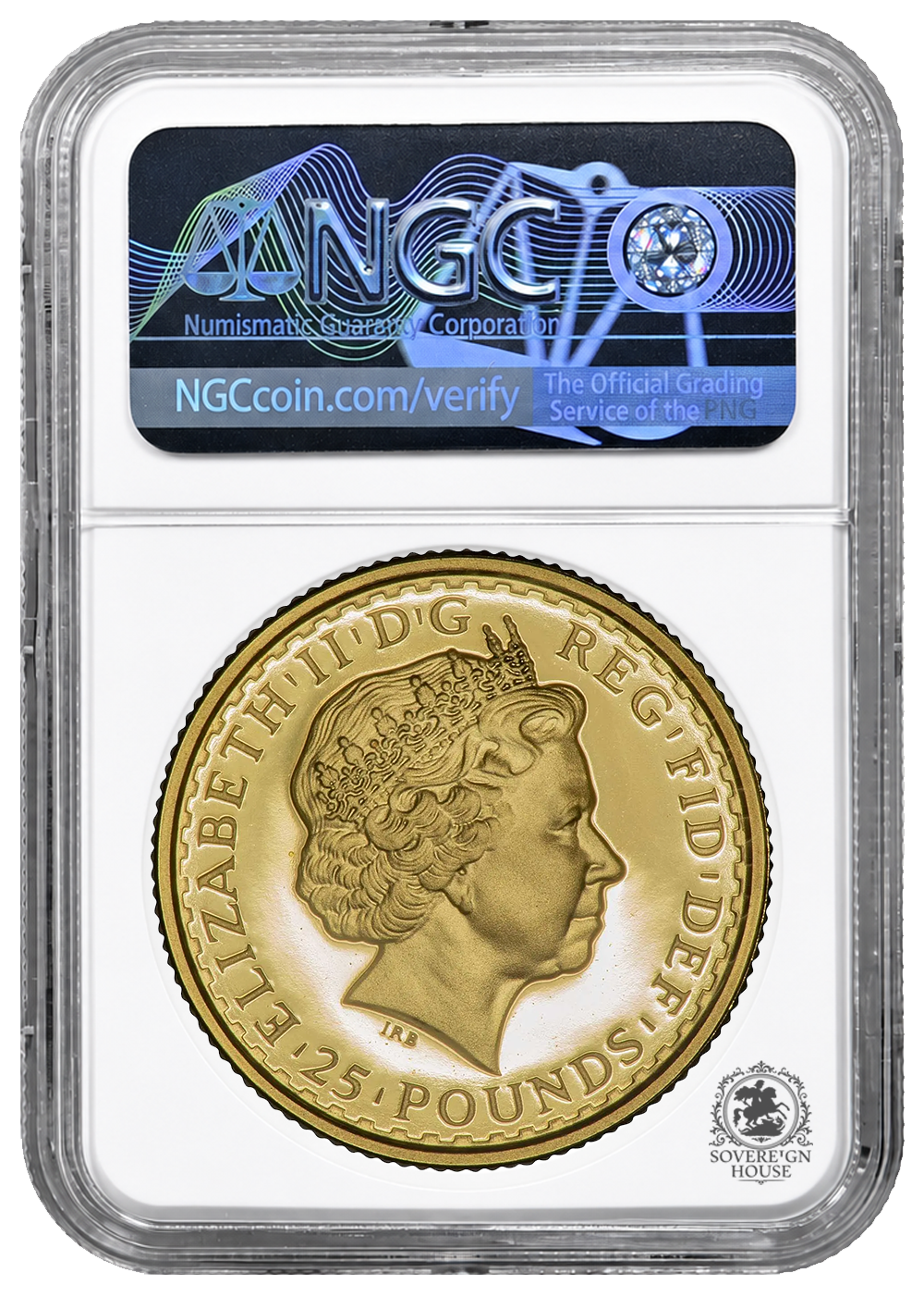 NGC PF70 2004 Ultra Cameo 1/4oz £25 Britannia - Proof Gold Coin