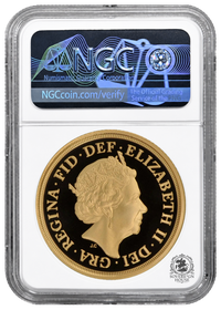 NGC PF70 2019 Ultra Cameo £5 Quintuple Sovereign St George - Proof Gold Coin