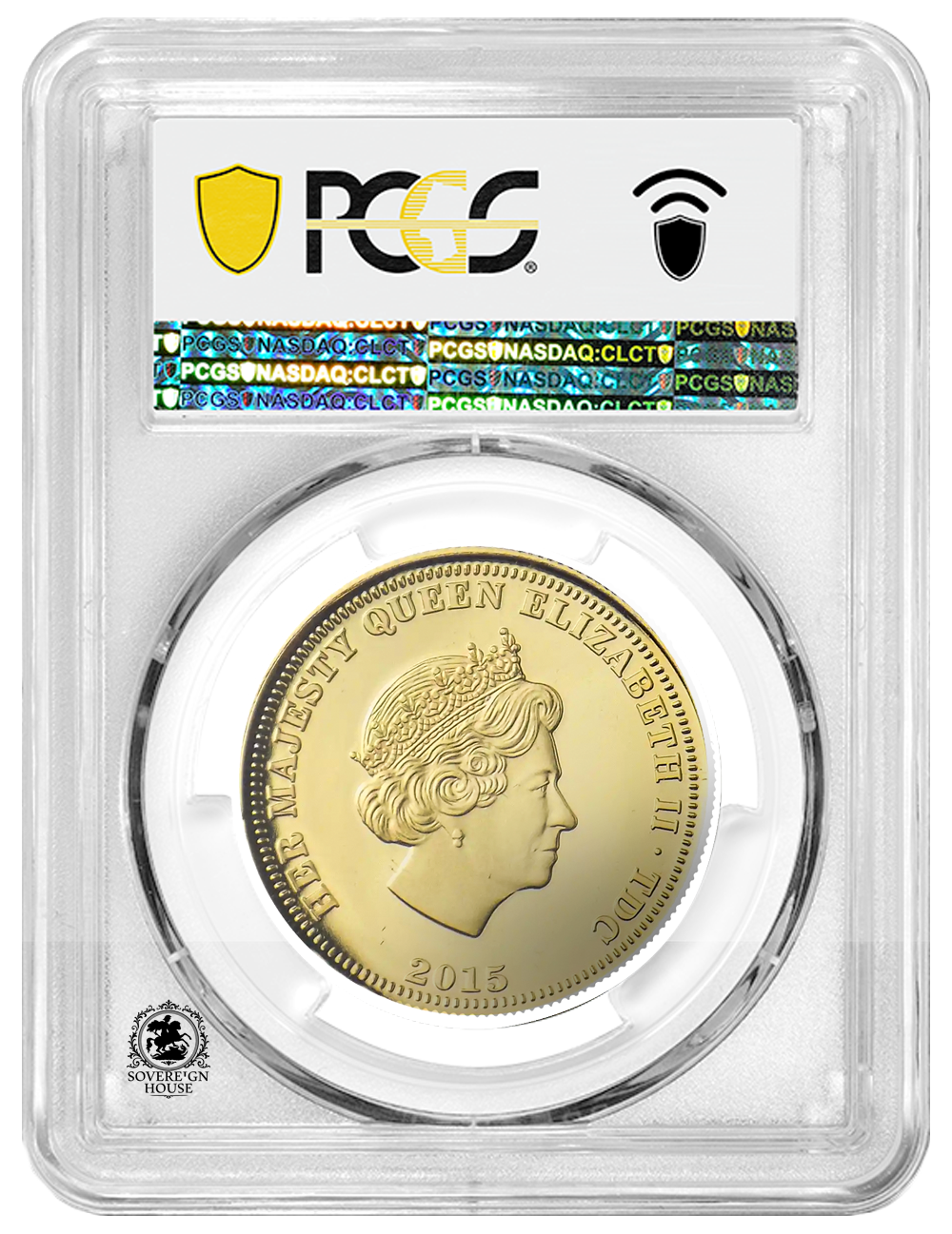PCGS PR69 2015 Magna Carta Full Sovereign  - Proof Gold Coin