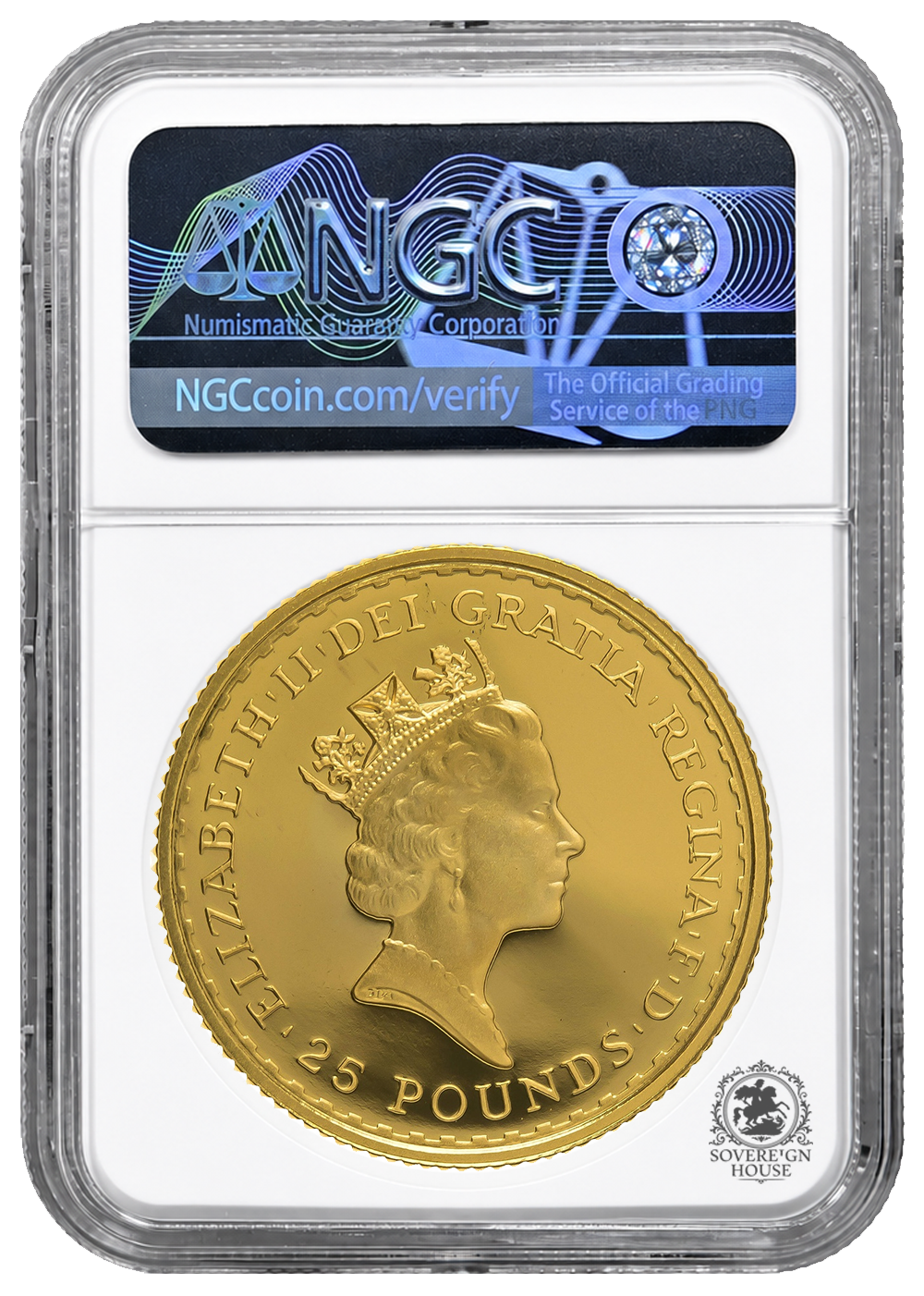 NGC PF70 2006 Ultra Cameo 1/4oz £25 Britannia - Proof Gold Coin