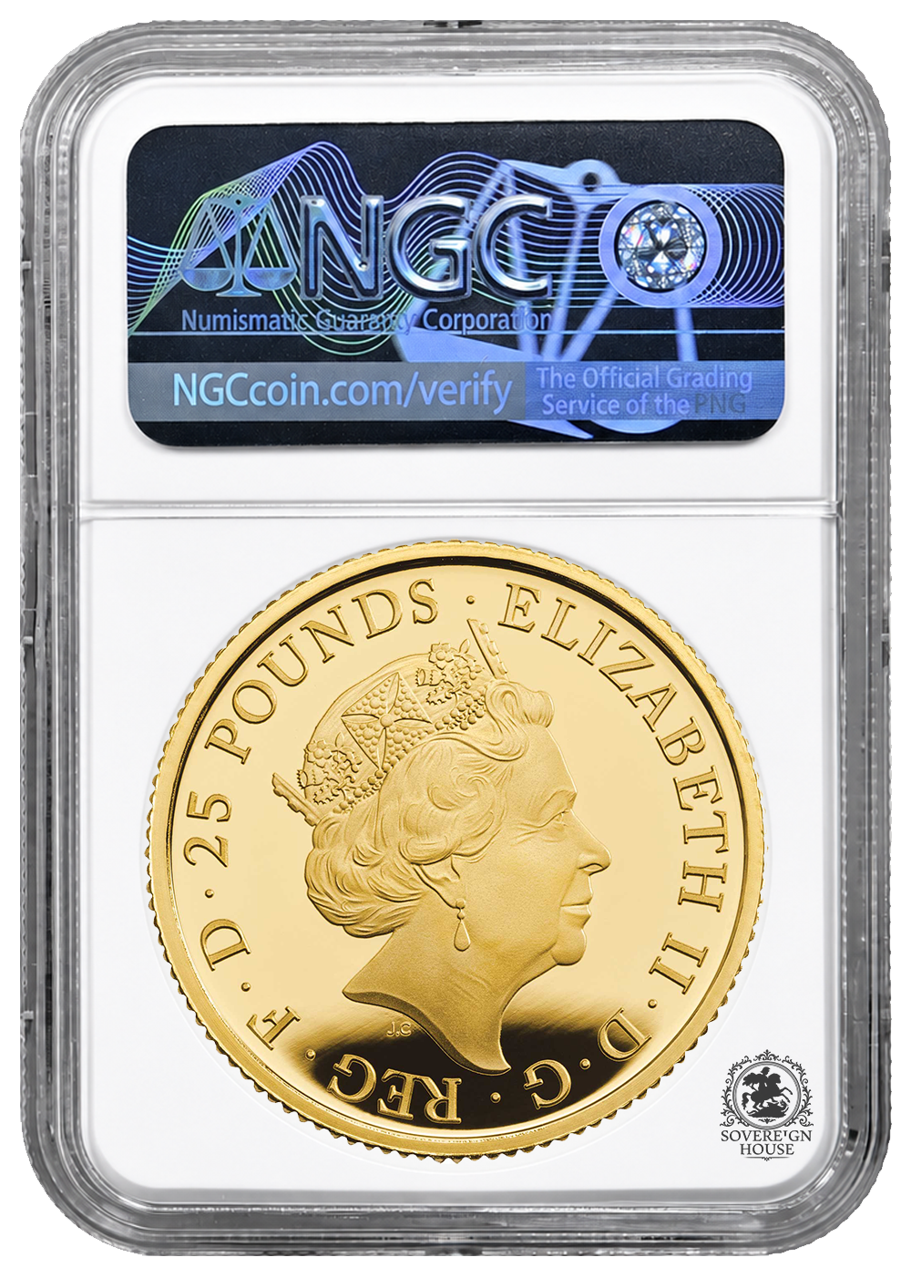 NGC PF70 2019 Ultra Cameo 1/4oz £25 Britannia - Proof Gold Coin