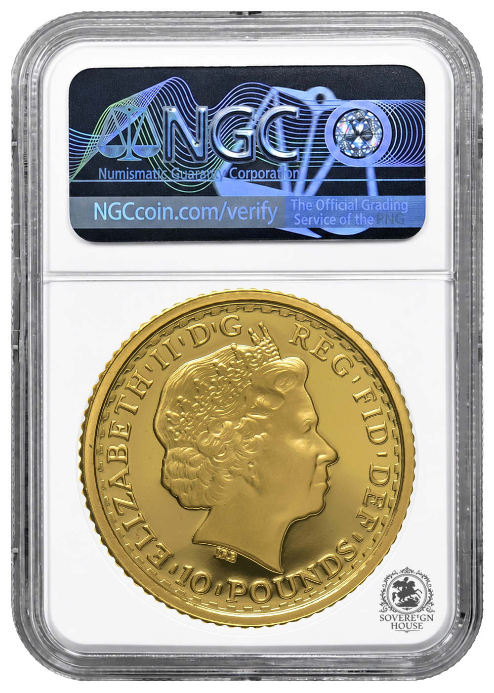 NGC PF70 2006 Ultra Cameo 1/10oz £10 Britannia - Proof Gold Coin