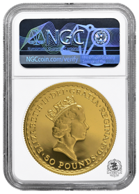 NGC PF69 2019 Ultra Cameo 1/2oz £50 Britannia Proof Gold Coin