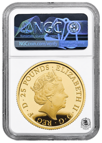 NGC 2021 MS69 1oz Gold The Royal Arms Certified Coin