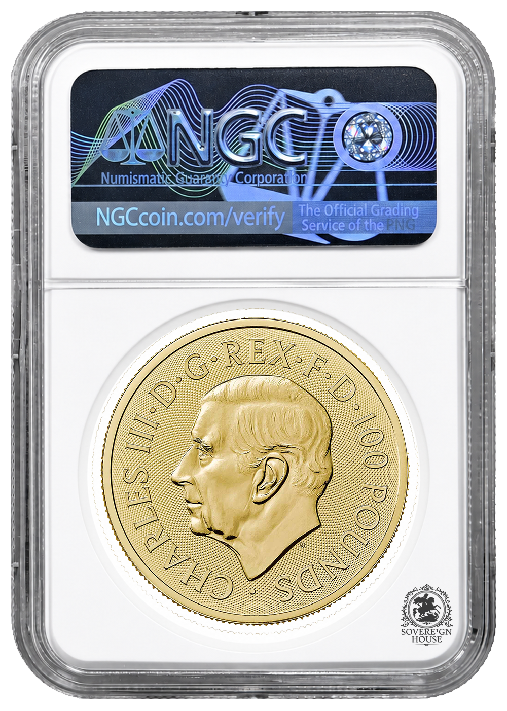 NGC MS70 2026 1oz Legendary Creatures Loch Ness Monster - Proof Gold Coin