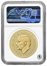 NGC MS70 2026 1oz Legendary Creatures Loch Ness Monster - Proof Gold Coin
